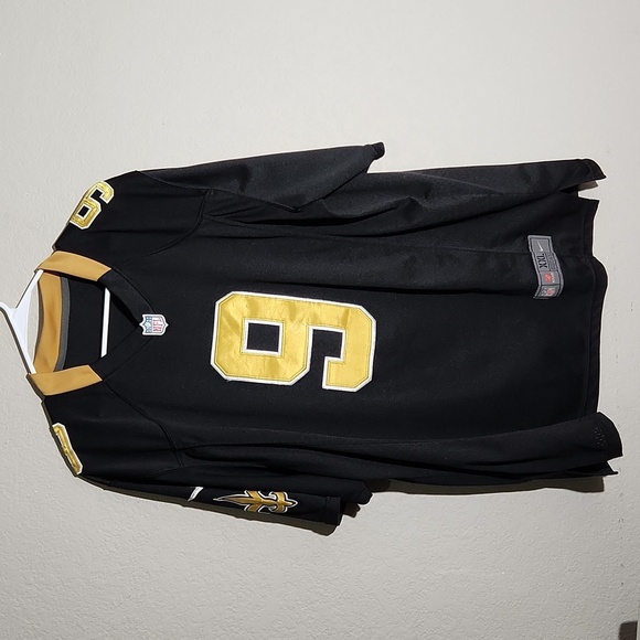 NFL New Orleans Saints Jersey XXL Nike NFL Players 9 Brees Embroidered Letter - Picture 4 of 5